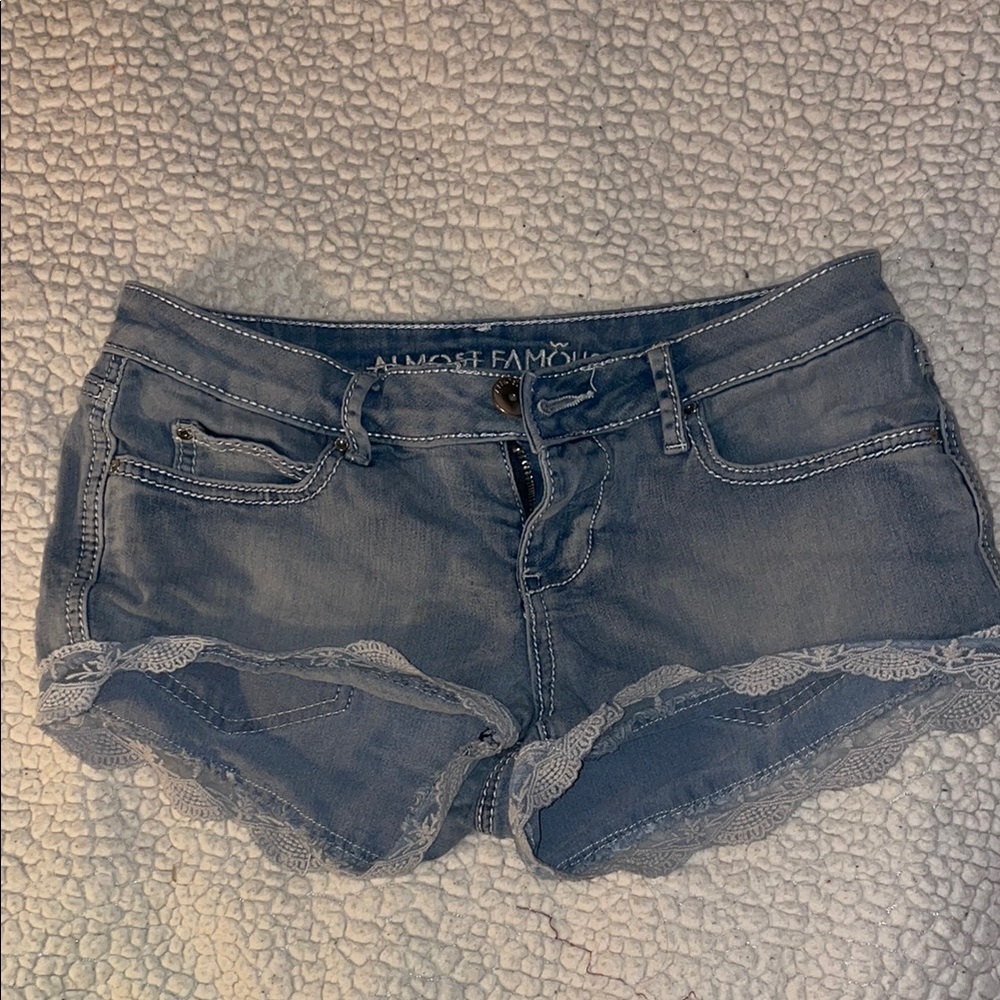 Almost Famous Blue Jean Shorts